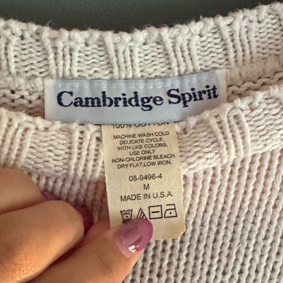 Vintage US Flag Sweater - Picture 4 of 6